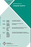 ACM TRANSACTIONS ON COMPUTER SYSTEMS雜志封面